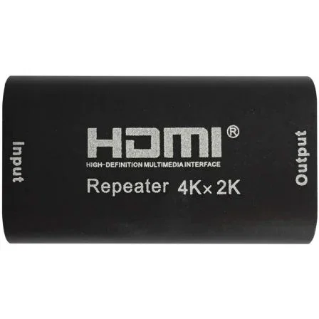 Aisens Repetidor HDMI A123-0351 Hembra a Hembra Negro
